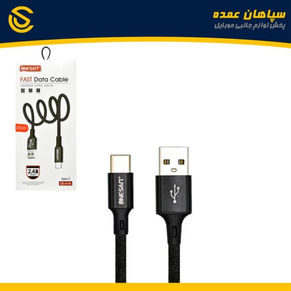 کابل تبدیل USB به Type-C وانسم مدل OS-18