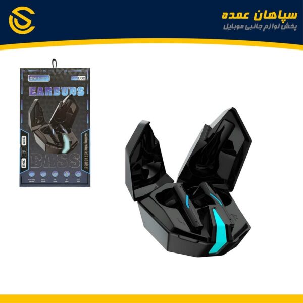 هندزفری بلوتوثی گیمینگ وانسم OS-D32 | صدای استریو، HI-RES HD، مناسب بازی